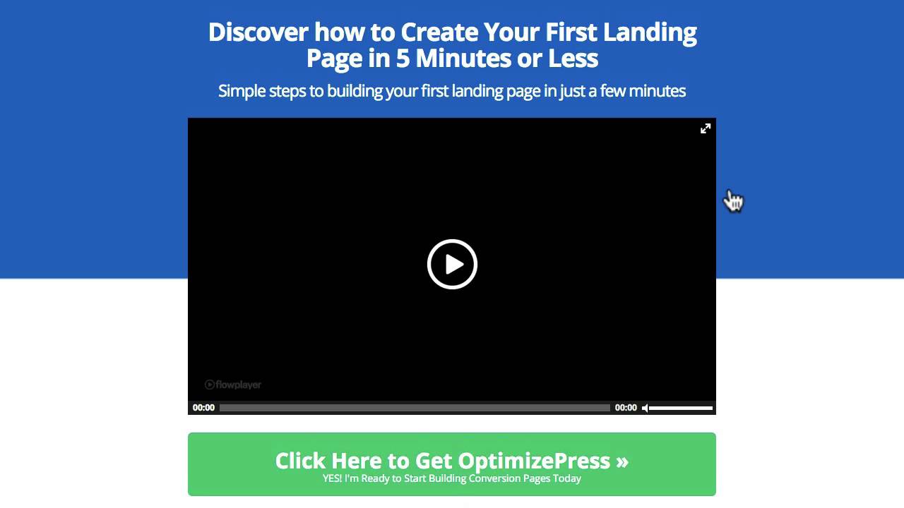 Optimizepress Video Content Sales Page Template