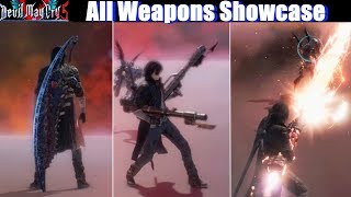 DMC 5 All Weapons Showcase (Sparda, Rebellion, Dante, Ebony & Ivory) - Devil May Cry 5 2019