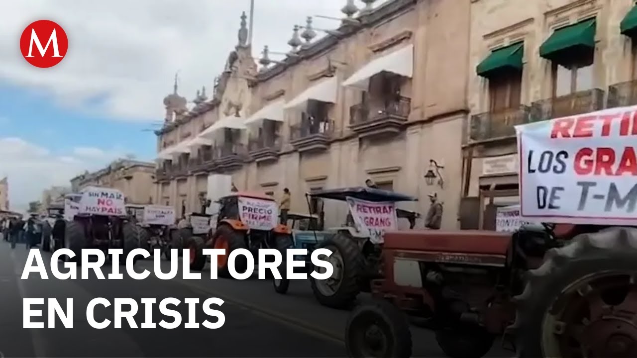 Agricultores de 20 estados marchan en carreteras para exigir apoyo del gobierno federal