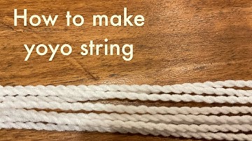 How to make yoyo string (no rig)