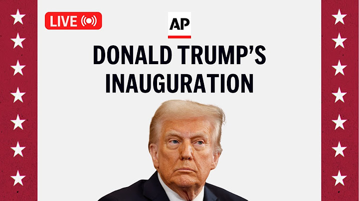 Inauguration 2025 LIVE: Donald Trump sworn in as 47th president