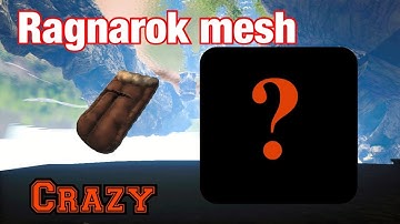 Crazy ragnarok mesh glitch (Ark survival evolved)
