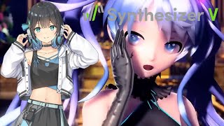 Synthesizer V Pro Studios cover - Ghost Rule DIVELA REMIX - Miyamai Moca Ai lite