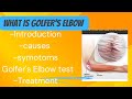 Golfer's Elbow complete detail| Medial epicondylitis explain in urdu | Golfer's Elbow