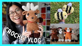 Cozy Crochet Vlog 🍄 exciting small biz updates, my cutest pattern yet, 50K giveaway details by CrochetByGenna 30,167 views 6 months ago 28 minutes