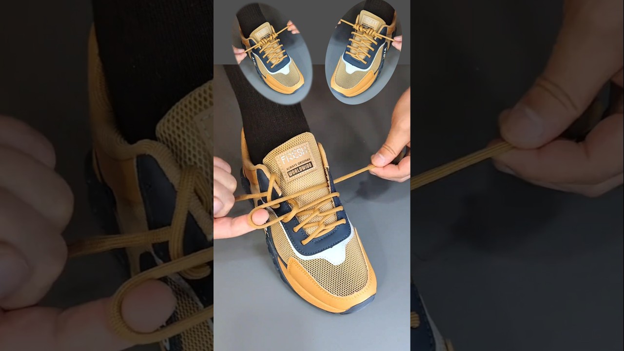 Lacing Styles for Sports Shoes 👟 | Game-Changing Hacks 🔥New Fashion styles Invention 🙏 S-43 