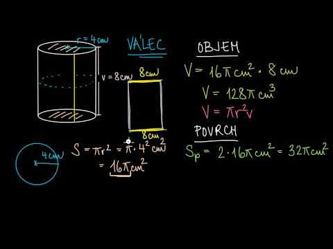 Video: Jak Vypočítat Objem Válce