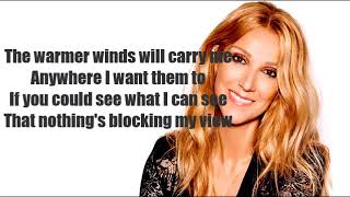 Céline Dion - Flying On My Own ( Lyric)