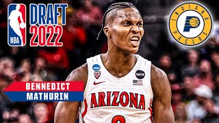 Indiana Pacers select Bennedict Mathurin with 6th pick | 2022 NBA Draft Highlights 🎥