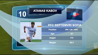 Atanas Kabov / PFC Septemvri Sofia / Skills & Goals / 2021 /