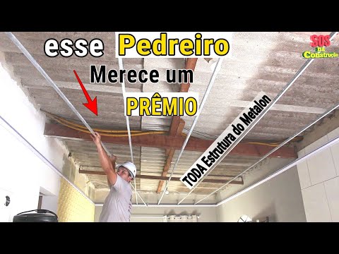 Como Fazer TODA a Estrutura de METALON do PVC Passo a Passo COMPLETO com Todos os DETALHES