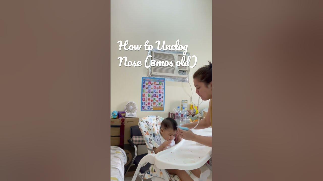 How I Unclog Nose of of my baby girl YouTube