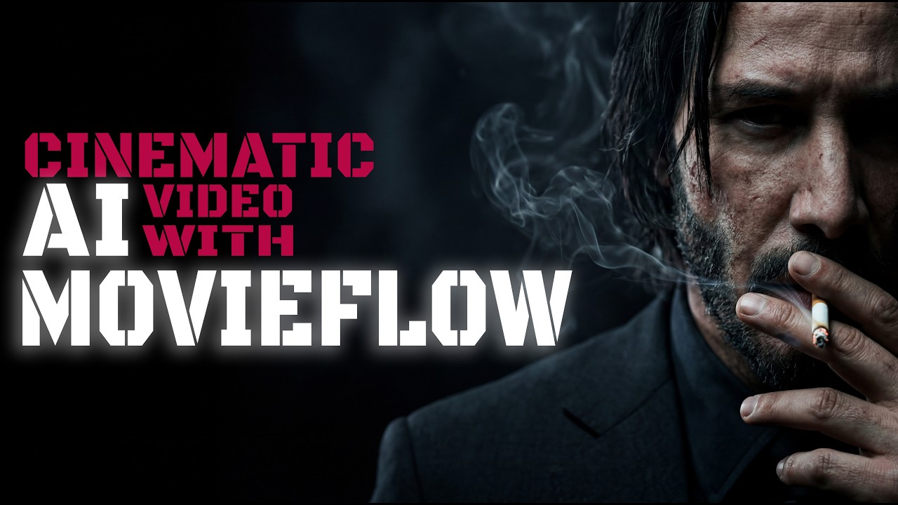 I Created a Full Cinematic AI Video with MovieFlow + Usdt Reward Feature Explained