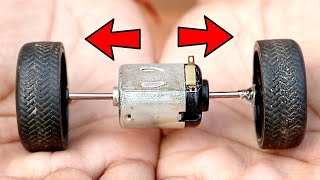 How to Make Dual Shaft DC MOTOR | Make two shaft motor