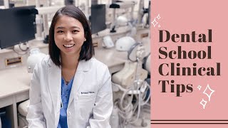 seeing patients for the first time? dental school clinical tips