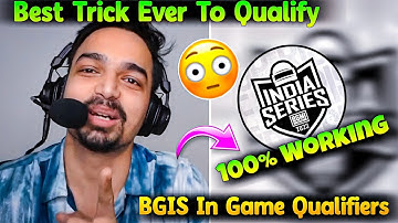 Best Trick Ever To Qualify BGIS In Game Qualifiers 🤯 Mazy Shocked 😳