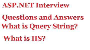 ASP.NET Interview Questions and Answers | What is Query String?