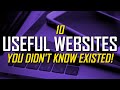 10 USEFUL WEBSITES YOU DIDN&#39;T KNOW EXISTED! 2023