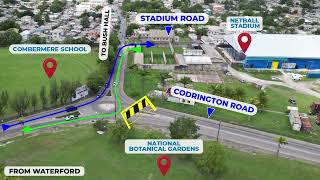 Traffic restrictions introduced near National Stadium