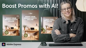 Create Professional Design Assets With GenAI in #AdobeExpress | Adobe Express