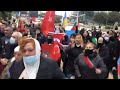 "TÜRKİYƏ GƏL, RƏDD OLSUN RUSİYA"- Şəhidlər Xiyabanında aksiya