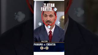 The moment Zlatan couldn't hold it in 💀 #zlatan #footballmemes #shorts