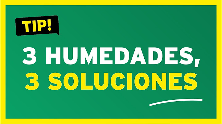 💦3 Tipos de HUMEDADES en Casas : Cómo reconocer y ELIMINAR la Humedad