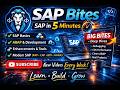 SAP Bites | SAP Explained | Short SAP Tutorials for Developers | Channel Introduction
