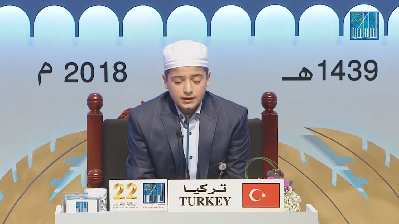 İbrahim Onavcı Dubai Uluslararası Hafızlık Yarışması 2018