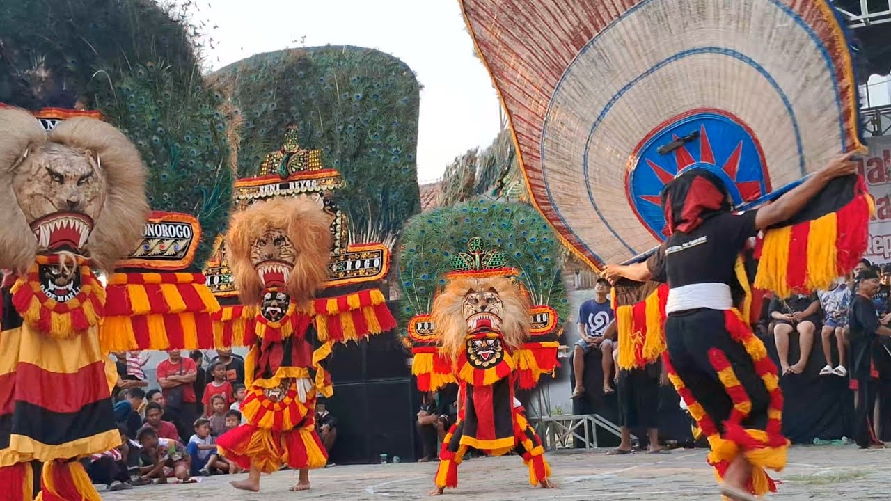 KEREN BANGET PEMBARONG CILIK REOG PONOROGO TERBESAR GEGERKAN KAMPUS STKIP KERTOSARI BABADAN