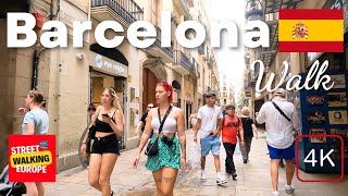 Barcelona, Spain 🇪🇸 4K - HDR Walking Tour