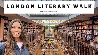 LONDON LITERARY WALK | Daunt Books | Reading Rooms | British Library | Bookshops | Bloomsbury