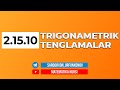 80-Dars. 2.15.10 Trigonametrik Tenglamalar