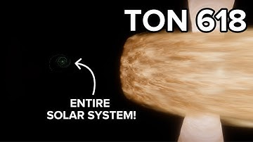 The TON 618 Is Way Bigger Than You Think