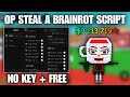 Steal a Brainrot Script GUI Hack | Working Noclip, Instant Steal, Dupe, Spawner, Fly + More!