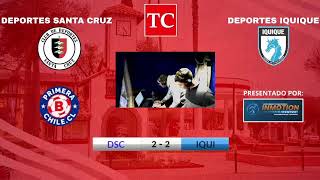 Fútbol en vivo: Deportes Santa Cruz vs Deportes Iquique