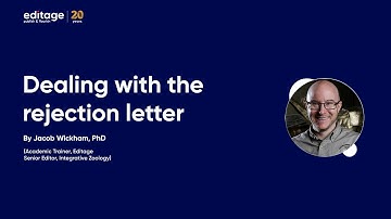 Rejection Letter: How to Respond to a Rejection Letter | Editage
