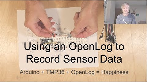 Using and OpenLog to Record Sensor Data from an Arduino Nano