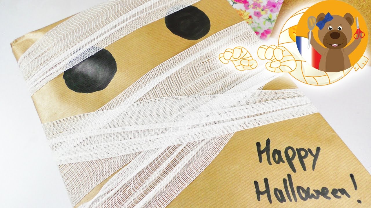 Halloween 🎃 Colis surprise | DIY Momie à faire soi-même | Cadeau - YouTube