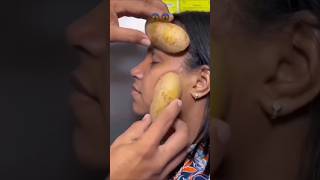 Korean Tan Removal Glow Facial /Feet Cleaning Tips #shorts #skincare#beautytips#suntan#viral#diy