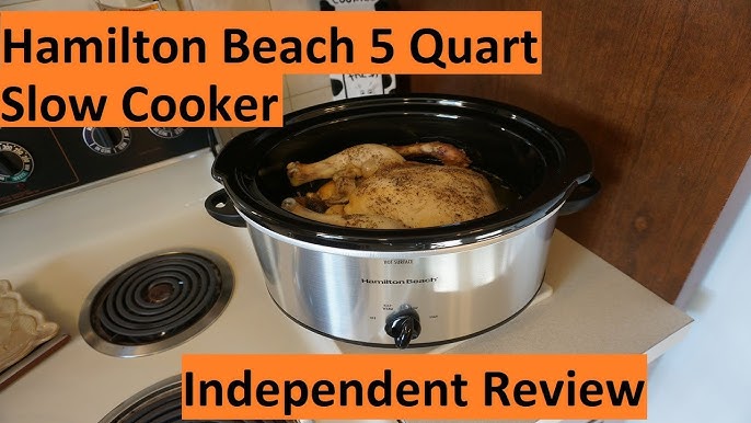 Hamilton Beach Slow Cooker, 4 Quart Capacity