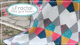 Website: http://fatquartershop.com Quilt Pattern: http://static.fatquartershop.com/media/wysiwyg/pdf/Fractal-Pattern.pdf Quilt Kit: http://