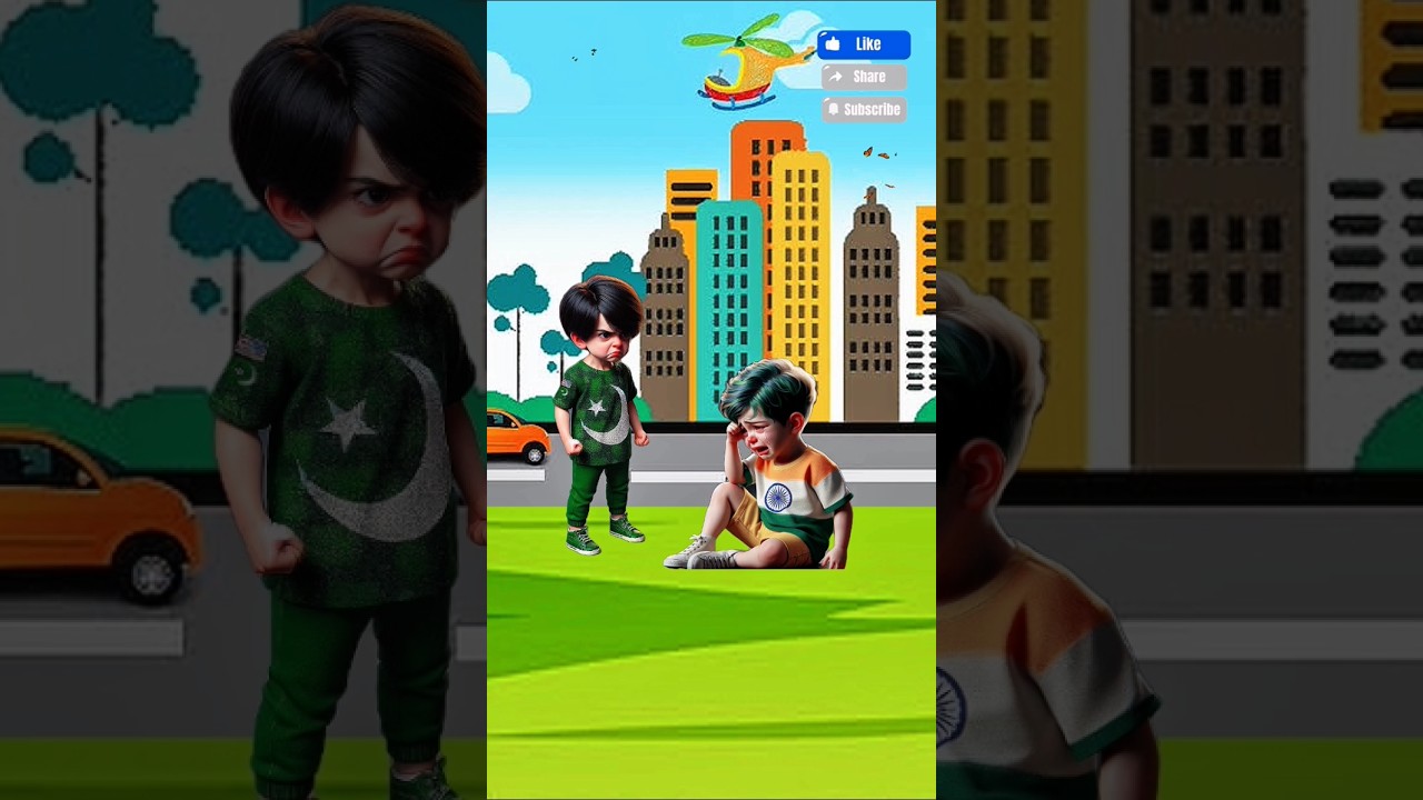 bocil Pakistan vs bocil india siapa menang!?