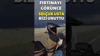 Firtinayi Görünce Arkadaşlarini Unuttu