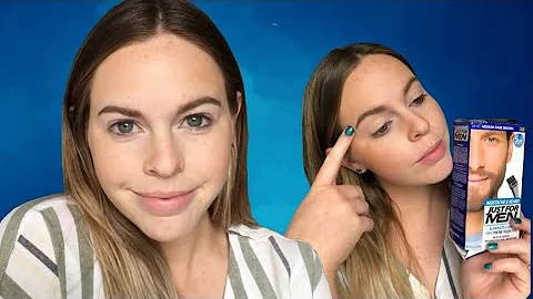 How I Tint/Dye My Eyebrows | Mary Steele