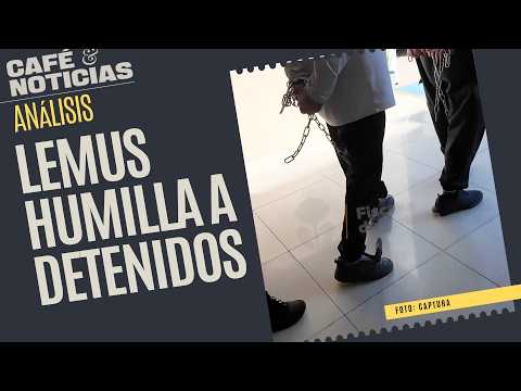 #Analysis ¬ Handcuffed and in chains: this is how the detainees from the Jalisco march are being ...
