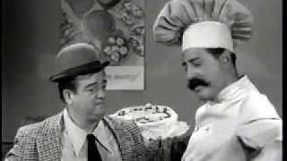 Abbott Costello Lous Birthday Cake With Mr Bacciagalupe