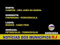 Notcias dos municpios  240524