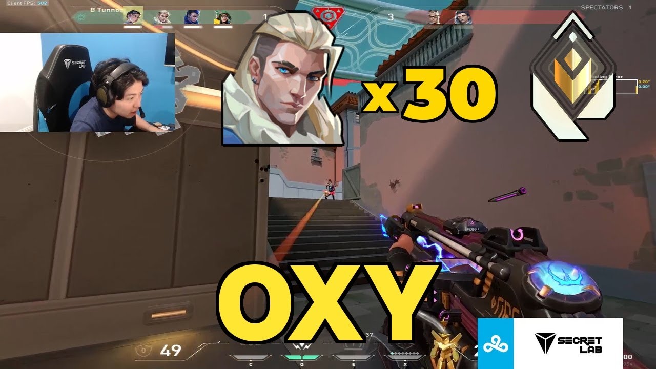 C9 OXY - HE CAN PLAY ANY AGENT | Sova on Pearl | 30/18/3 350 ACS