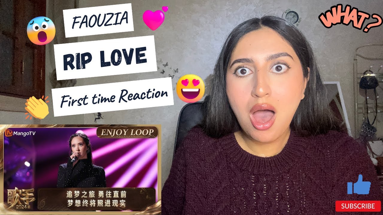 SHE KILLED IT ! Faouzia《RIP Love》| Singer 2024 | First time REACTION/REVIEW